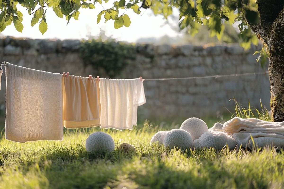 Alternatives à la balle de tennis : Boules en laine et en silicone