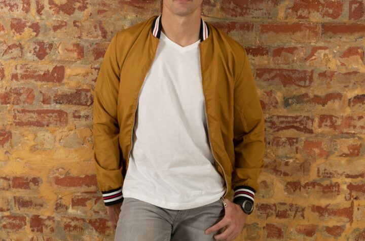 Young man wearing casual clothes