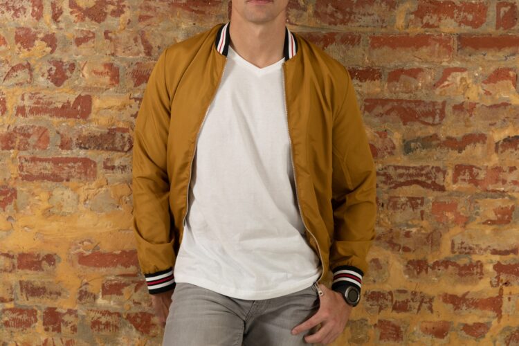 Young man wearing casual clothes