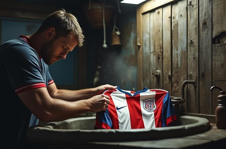 découvrez nos conseils pratiques pour laver votre maillot de foot en toute sécurité. protégez les couleurs et la qualité de votre vêtement tout en éliminant les taches et l'odeur de sueur. apprenez les bonnes techniques et produits à utiliser pour prolonger la vie de votre maillot préféré.