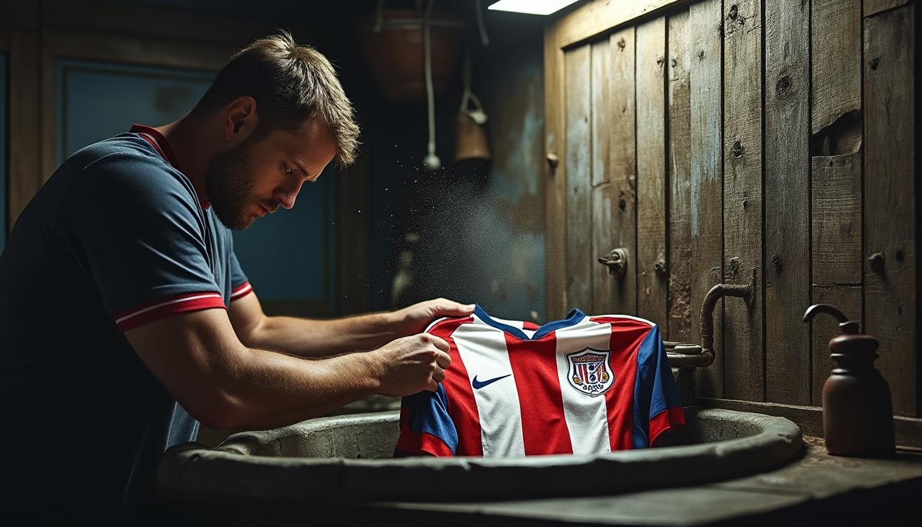 découvrez nos conseils pratiques pour laver votre maillot de foot en toute sécurité. protégez les couleurs et la qualité de votre vêtement tout en éliminant les taches et l'odeur de sueur. apprenez les bonnes techniques et produits à utiliser pour prolonger la vie de votre maillot préféré.