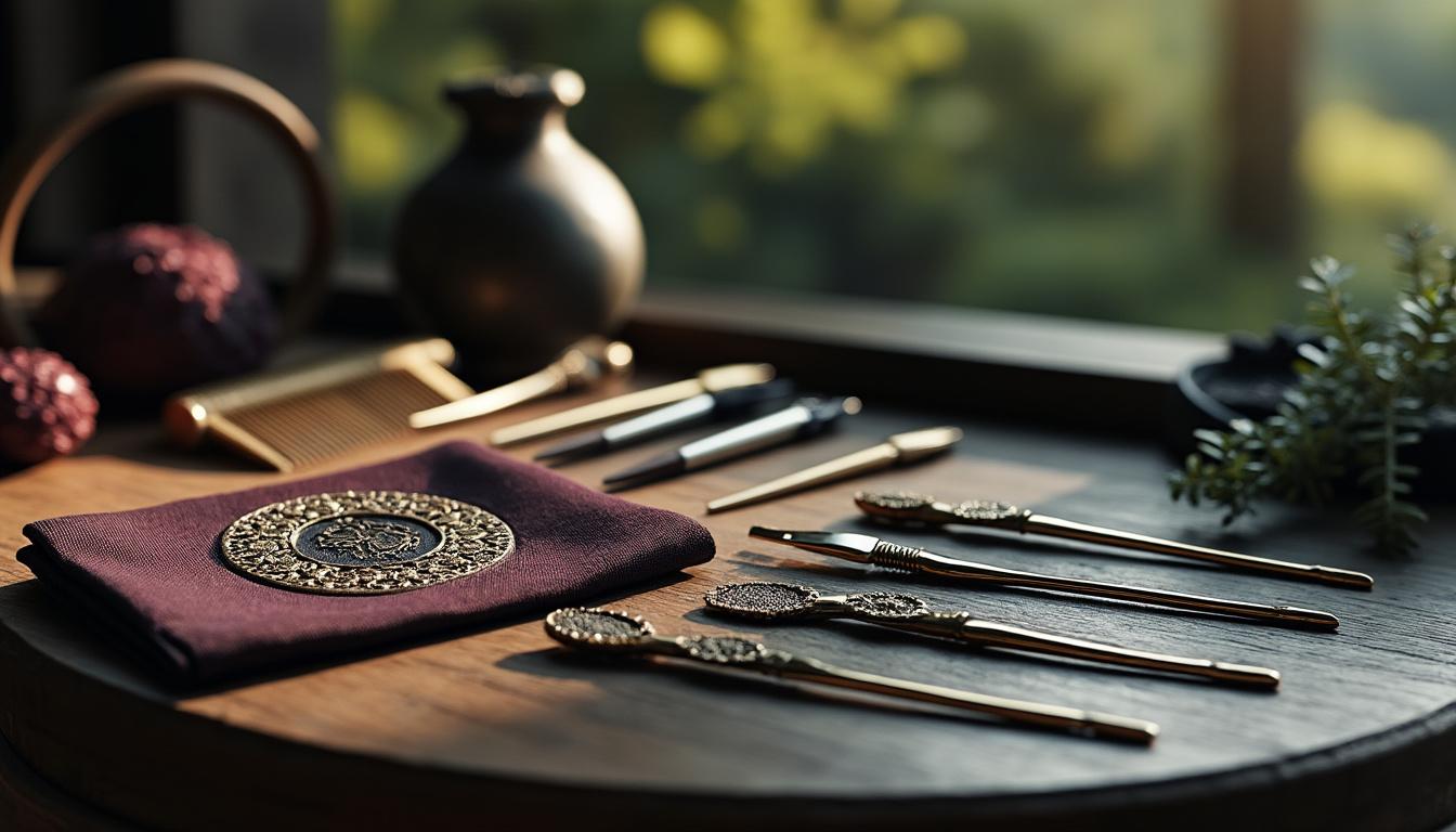 découvrez les accessoires indispensables pour rehausser votre coiffure de samouraï. des peignes aux ornements traditionnels, apprenez comment ajouter une touche d'élégance et de sophistication à votre style. transformez votre look en un clin d'œil grâce à nos conseils et astuces incontournables.