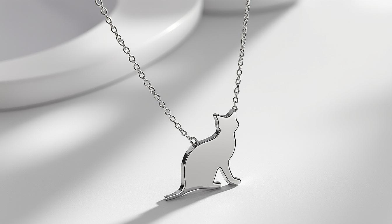 découvrez les colliers avec un chat pour femme, l'accessoire tendance qui attire tous les regards. alliant élégance et originalité, ces bijoux uniques sont parfaits pour exprimer votre amour des félins tout en ajoutant une touche de style à votre tenue. à porter en toute occasion, ils sont le choix idéal pour les amatrices de mode.