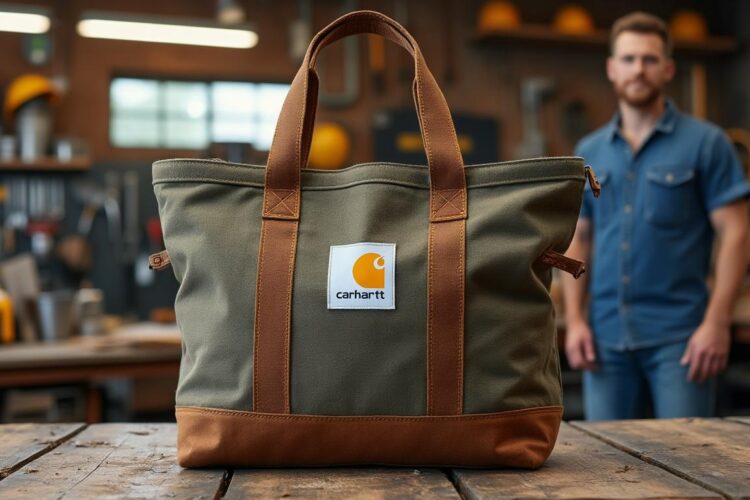 découvrez le cabas carhartt workwear, l’accessoire parfait pour les travailleurs modernes. alliant robustesse, style et praticité, ce sac vous accompagne partout dans votre quotidien professionnel.