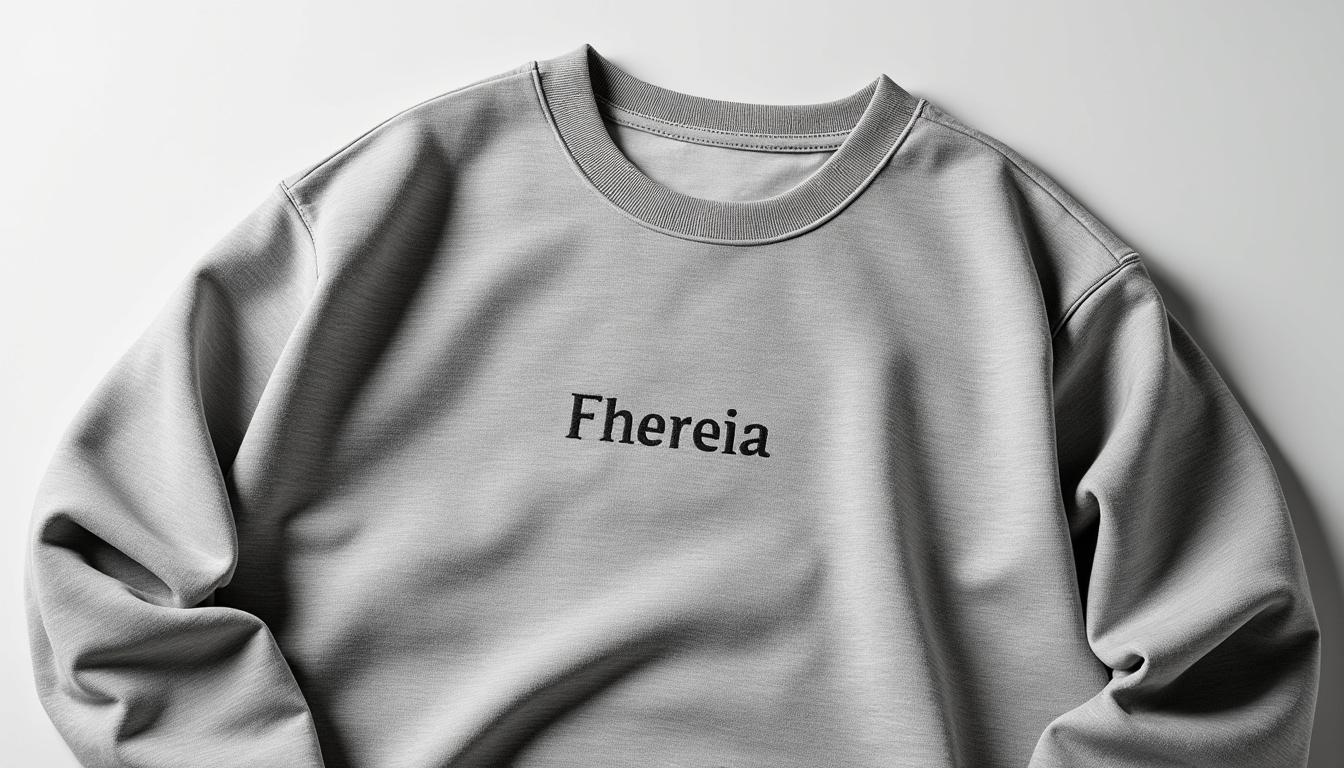 découvrez notre sweat unisexe avec broderie logo personnalisée, alliant élégance et confort pour tous les styles. personnalisez votre look avec un vêtement unique et tendance.