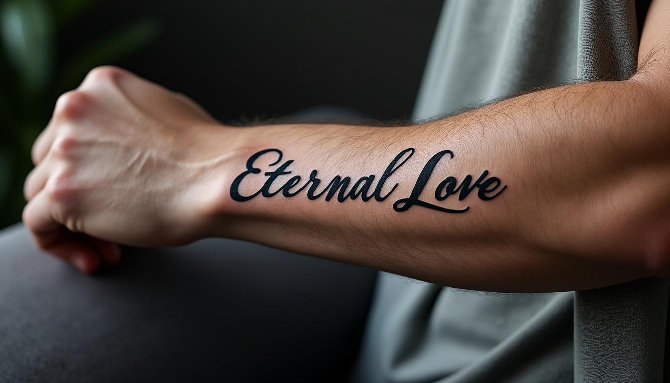 découvrez des idées de tatouages sur l'amour éternel, avec des phrases inspirantes et symboliques pour marquer un engagement qui dure toute une vie. inspiration pour couples et amoureux passionnés.