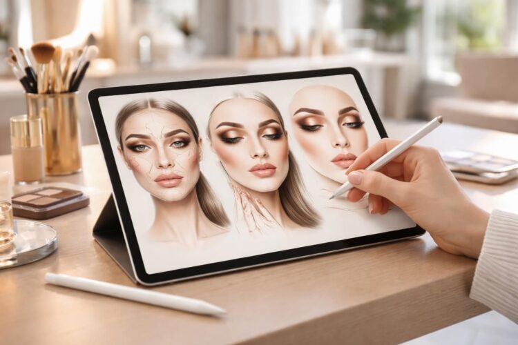 découvrez notre masterclass apple pencil : réalisez des schémas make-up précis et profitez de conseils experts directement sur votre ipad.