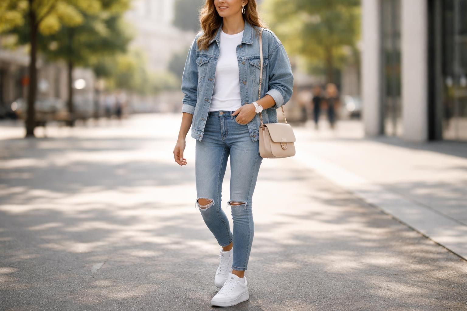 découvrez comment créer la tenue idéale avec les air force 1 pour femme, parfaite pour un week-end stylé et confortable.
