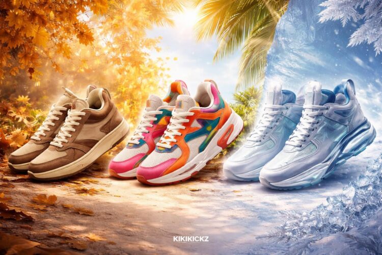 découvrez l'évolution captivante des designs chez kikikickz, un voyage à travers les saisons qui révèle l'innovation et le style unique de chaque collection.