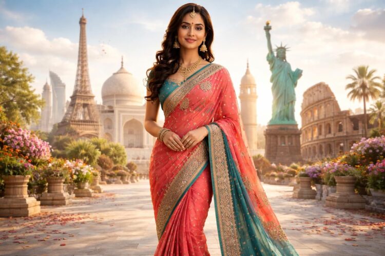 découvrez l'évolution et l'influence de l'indienne en sari à l'international, un symbole culturel qui transcende les frontières et séduit le monde.