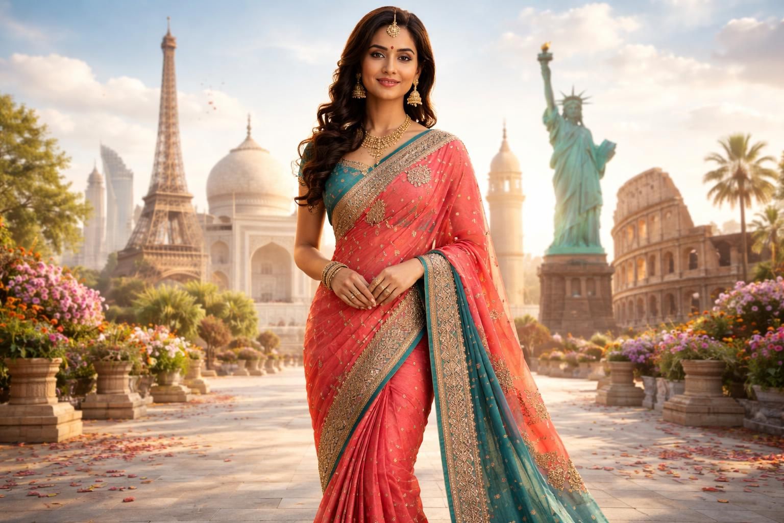 découvrez l'évolution et l'influence de l'indienne en sari à l'international, un symbole culturel qui transcende les frontières et séduit le monde.