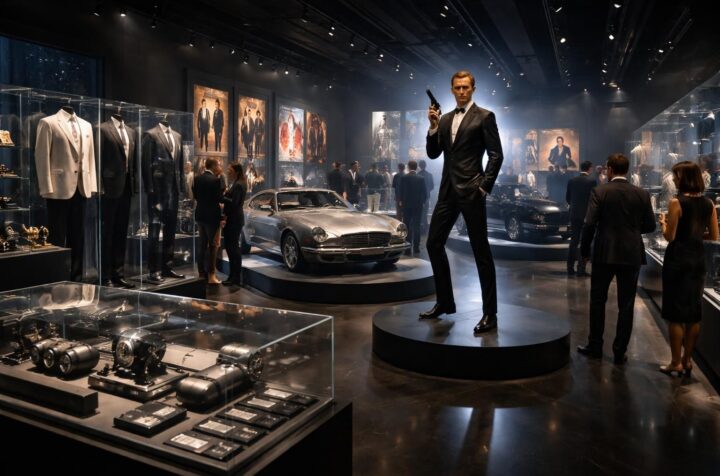 découvrez l'exposition james bond et plongez au cœur de l'univers passionnant de l'agent 007, entre costumes, gadgets et scènes cultes.
