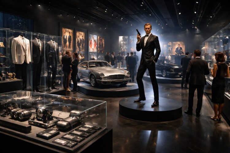 découvrez l'exposition james bond et plongez au cœur de l'univers passionnant de l'agent 007, entre costumes, gadgets et scènes cultes.