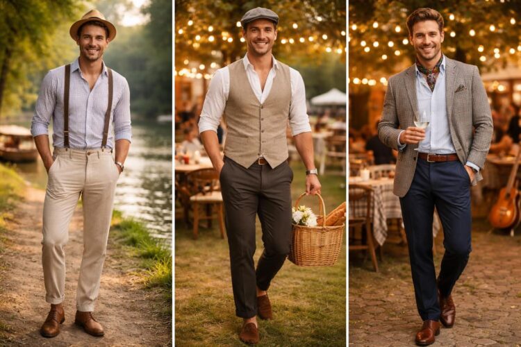découvrez le style guinguette homme avec nos idées de tenues élégantes et décontractées, parfaites pour toutes les occasions, du quotidien aux événements festifs.