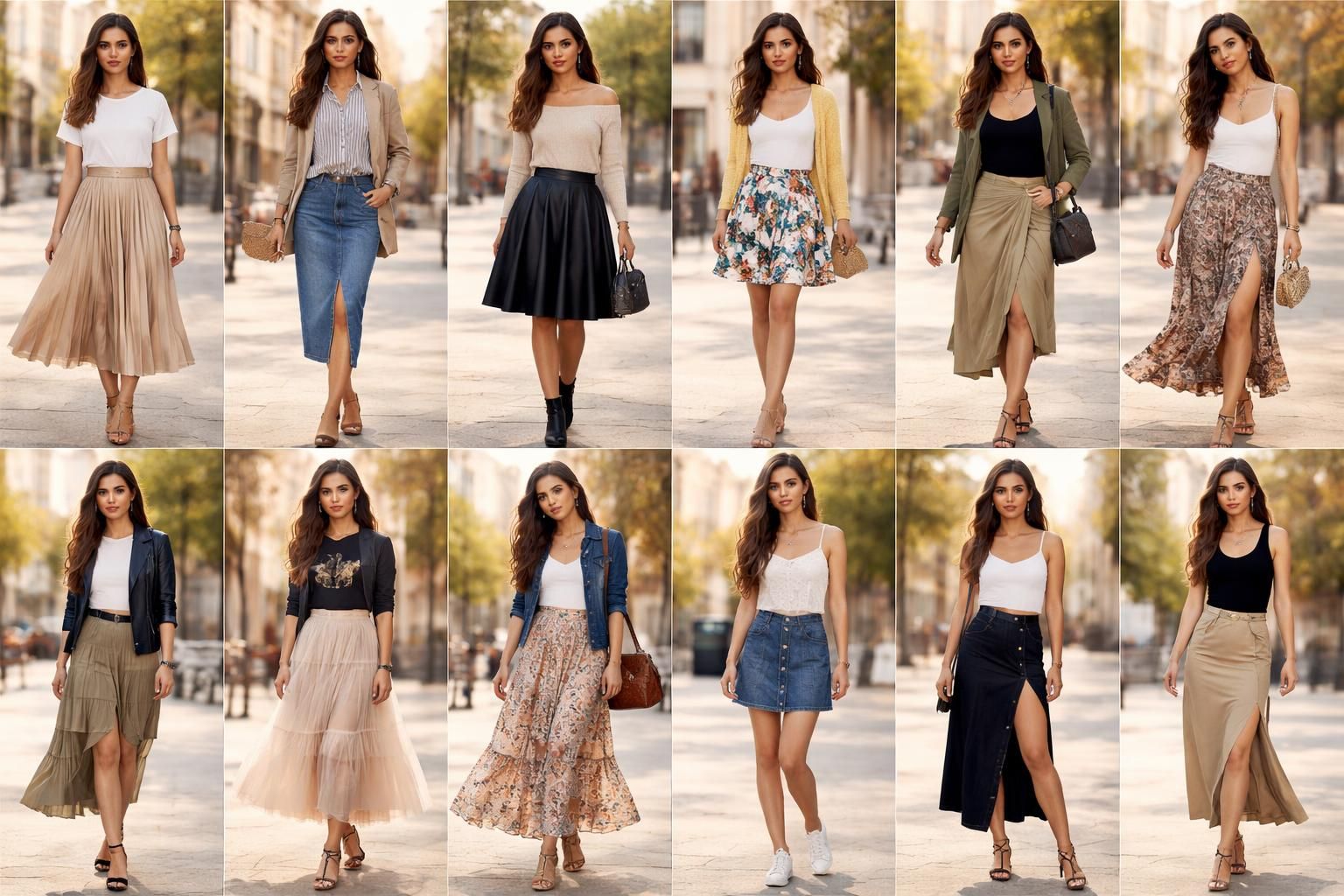découvrez les 10 types de jupes incontournables à porter cette saison pour un look tendance et stylé. trouvez votre style parfait parmi nos conseils mode.