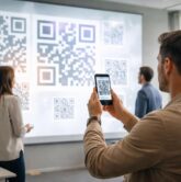 découvrez comment transformer l'utilisation des qr codes avec un écran de projection pour passer du simple effet visuel à une expérience d'achat interactive et engageante.