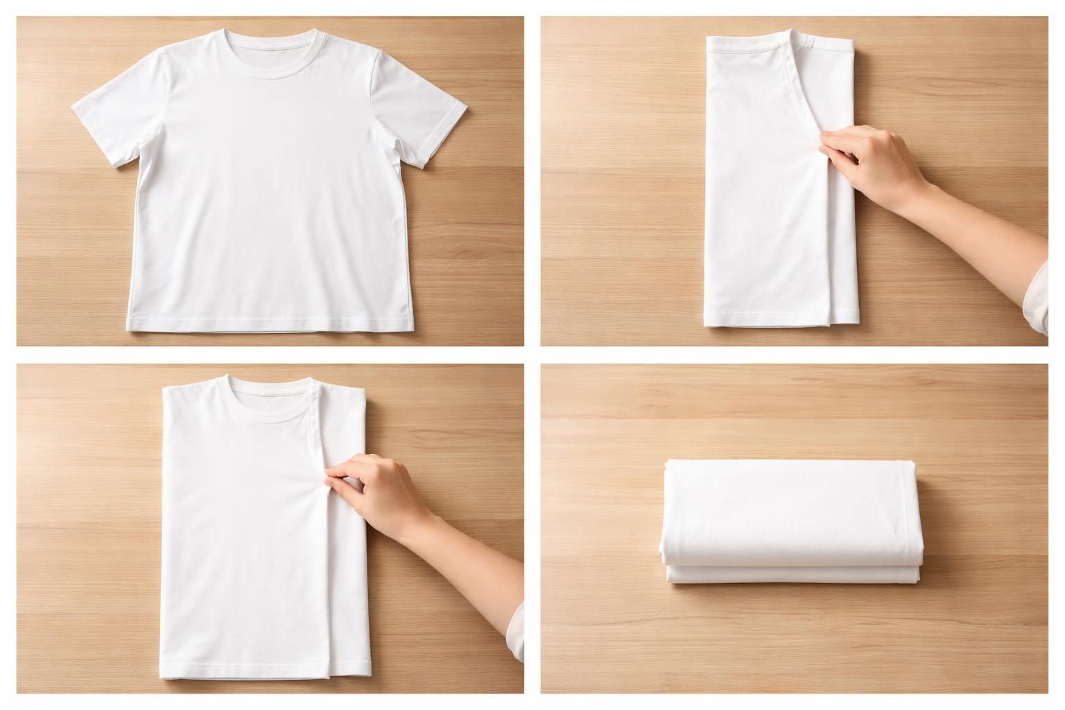 découvrez des techniques simples et efficaces pour plier correctement un t-shirt et gagner de la place dans votre armoire.