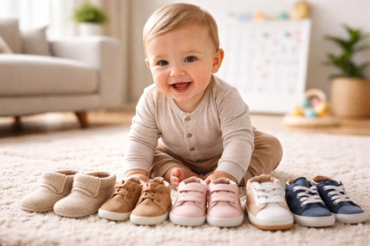 découvrez à quel âge il est recommandé de mettre les premières paires de chaussures à votre bébé pour assurer son confort et son développement optimal.