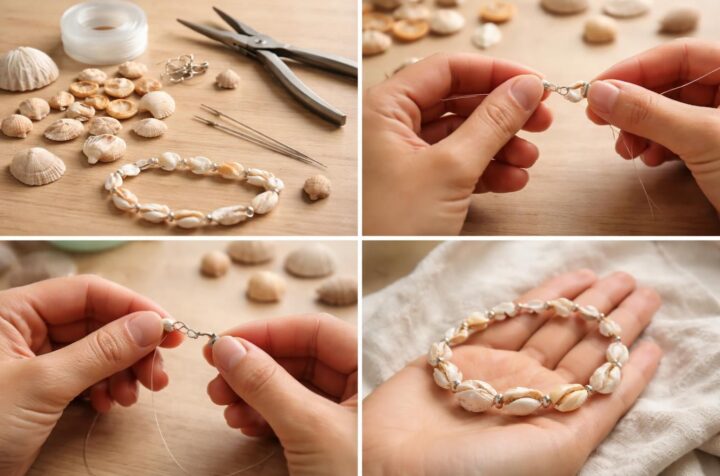 découvrez les étapes simples pour créer un magnifique bracelet artisanal de coquillages, parfait pour un style naturel et estival.