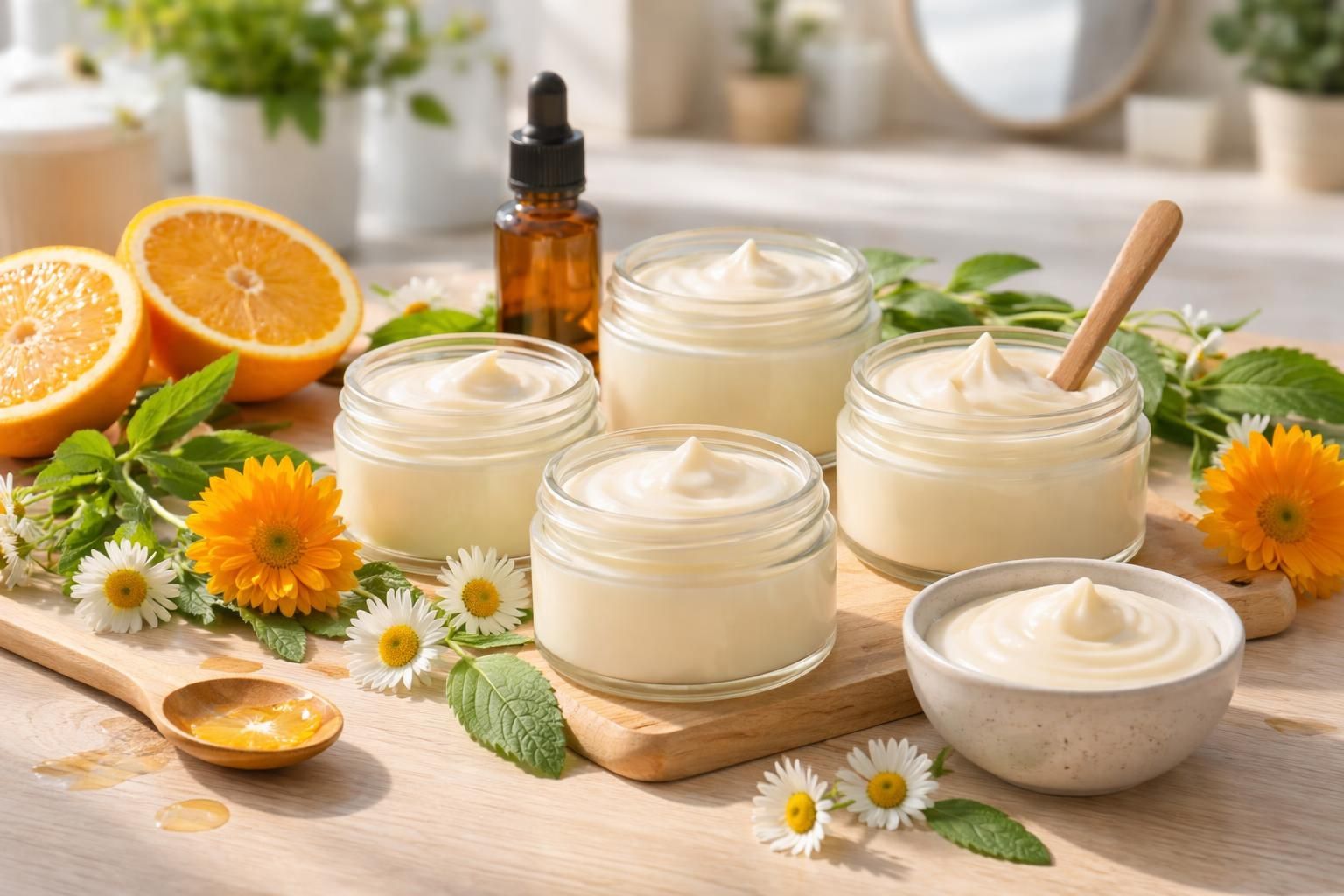 découvrez nos recettes maison de crème de jour à la vitamine c pour illuminer votre peau et lui offrir éclat et vitalité naturellement.