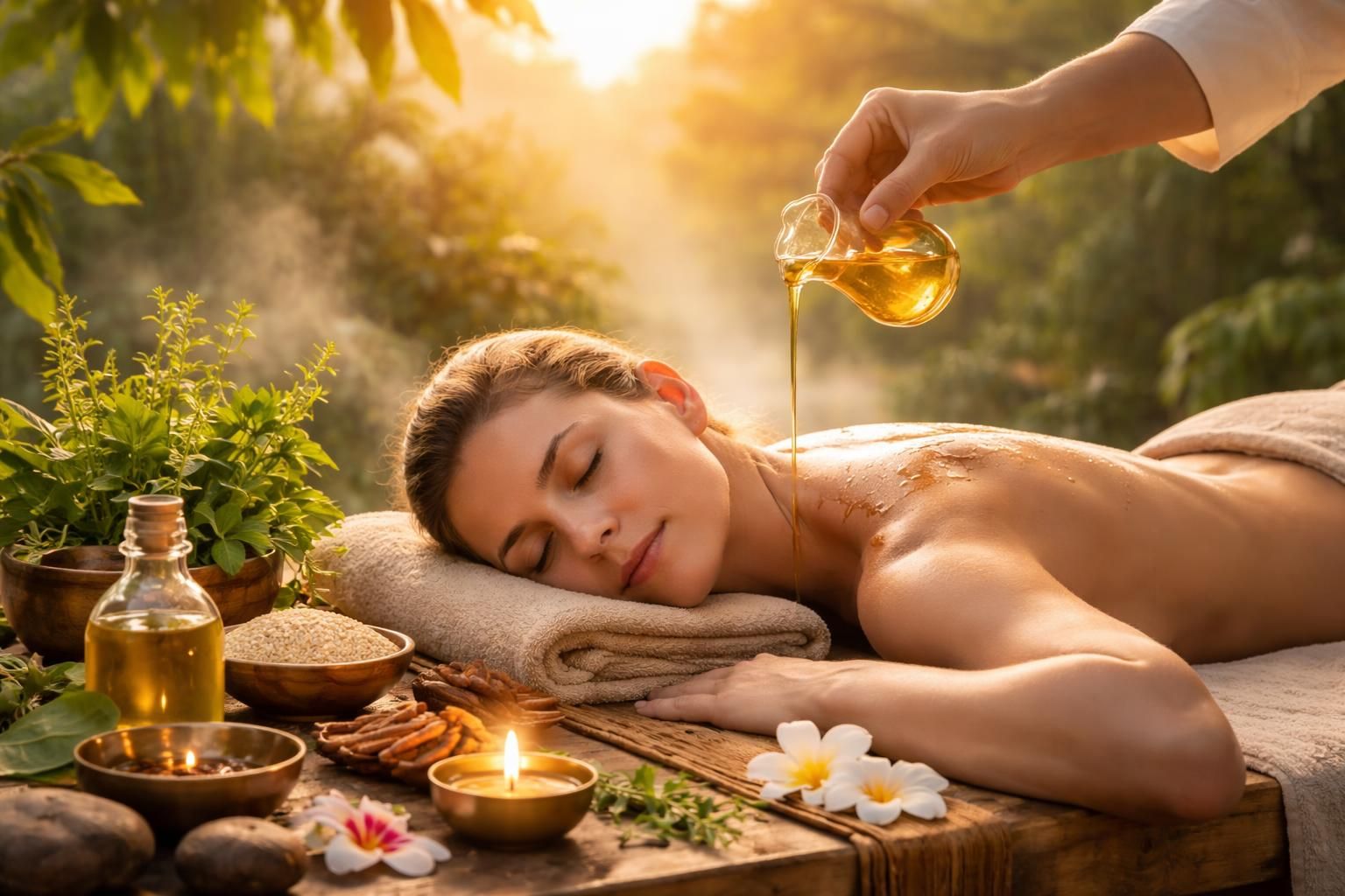 découvrez pourquoi l'huile de sésame utilisée pour le massage ayurvédique est essentielle pour harmoniser le corps et l'esprit, favorisant bien-être et équilibre naturel.