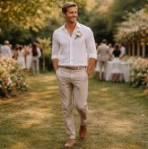 découvrez des tenues de mariage homme décontracté simples et élégantes pour être bien habillé sans effort lors de cette occasion spéciale.