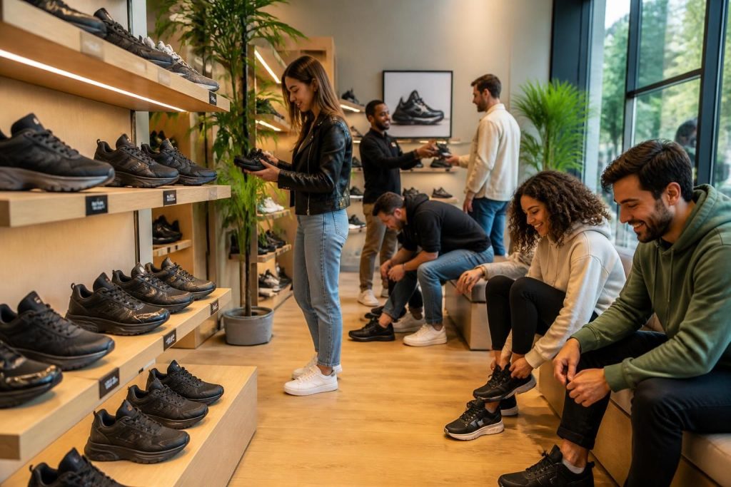 lisez les avis authentiques sur noirfonce sneakers et découvrez ce que les utilisateurs pensent de leur qualité, confort et style avant d'acheter.