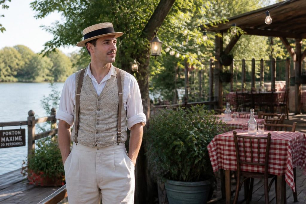 découvrez l'histoire fascinante des habits guinguette pour homme, alliant tradition et style rétro pour une allure unique.