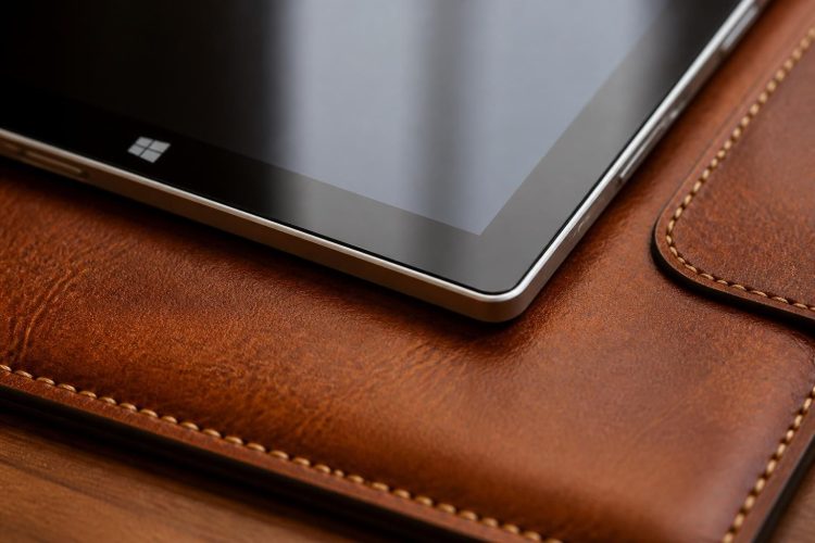 découvrez la tablette tactile microsoft zoom cuir, spécialement conçue pour sublimer les finitions et coutures avec précision et élégance.